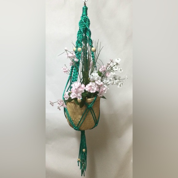 Macrame Multi Use Hanger - Picture 3 of 5